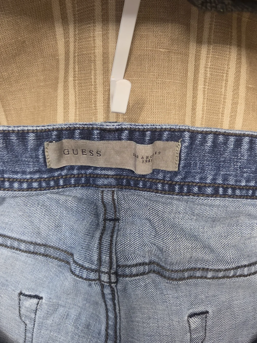 Guess Men's Straight Jeans in Mid Blue Wash
